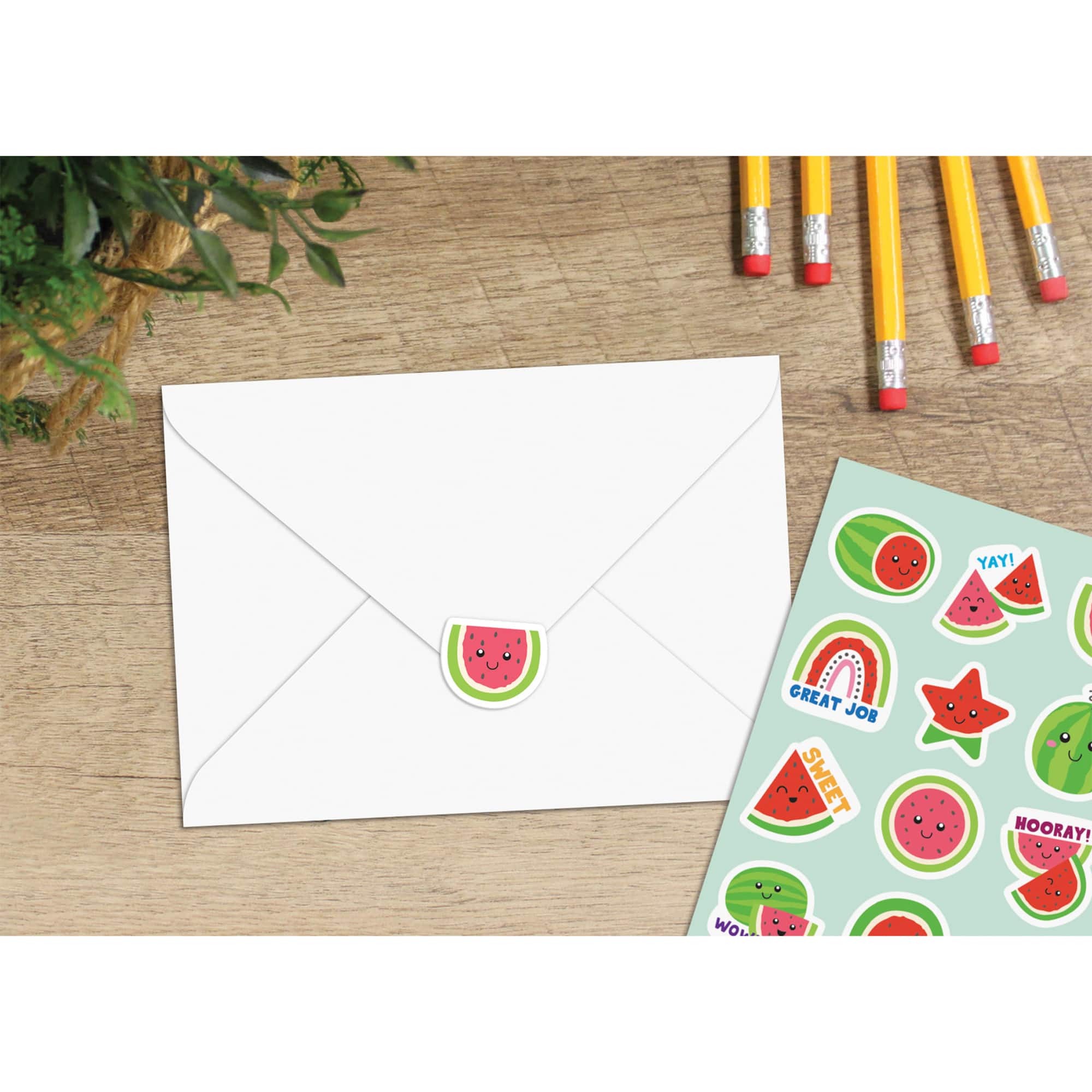 Teacher Created Resources® Watermelon Smelly Stickers, 6 Packs of 120